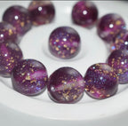 16mm Shimmer Gold Foil Beads (Mix and Single Colors)