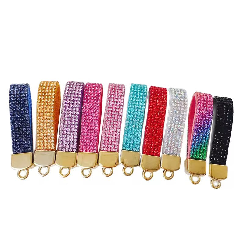 Rhinestone Keychain Wristlet (10pcs)