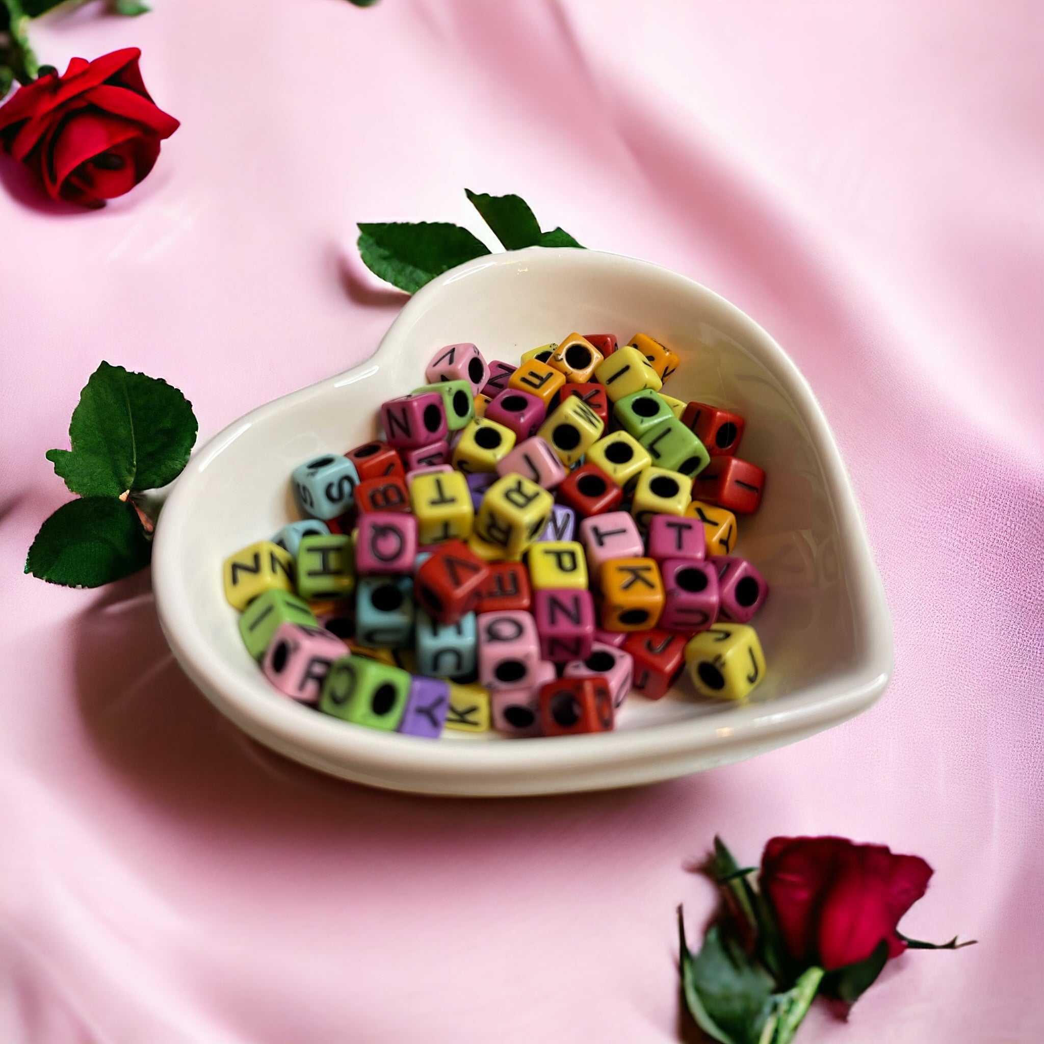 Square Alphabet Beads Main image