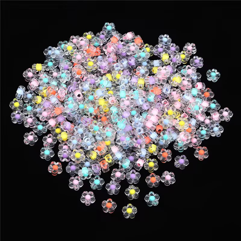 12mm Cute Daisy Flower Beads
