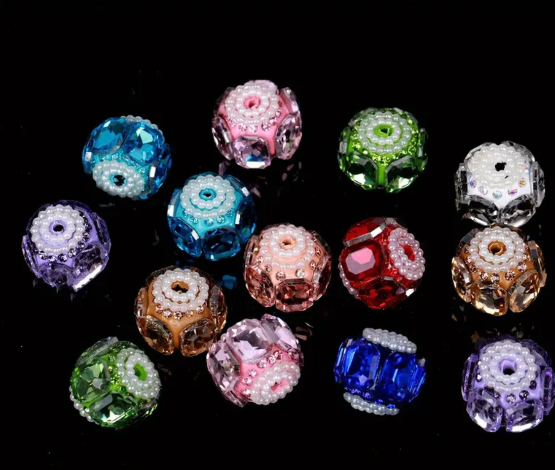 16mm Big Rhinestone Beads-U16