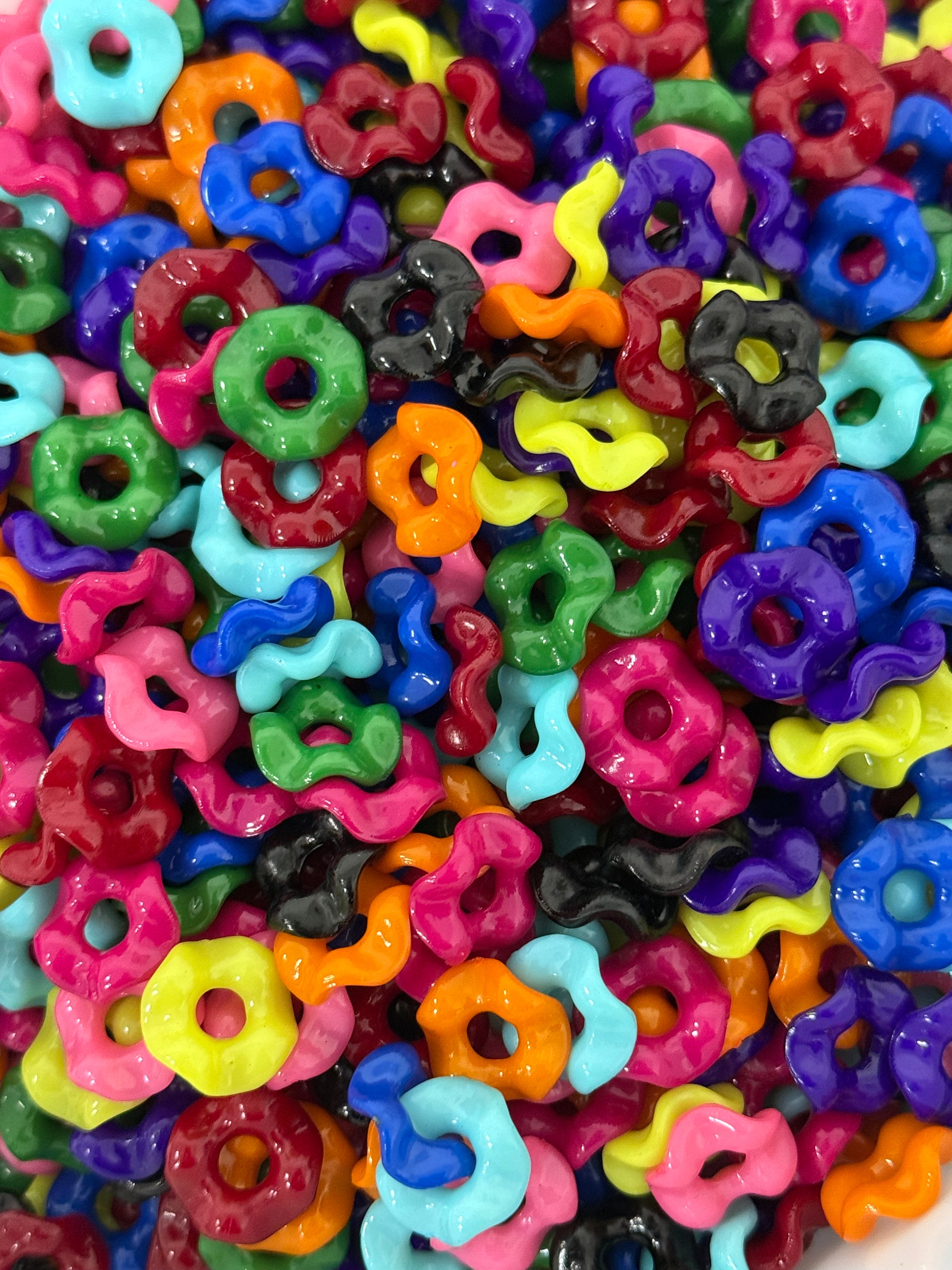 Shiny Dark Brights Wavy Spacer Mix