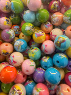 16mm LF Bright Colored Acrylics Beads