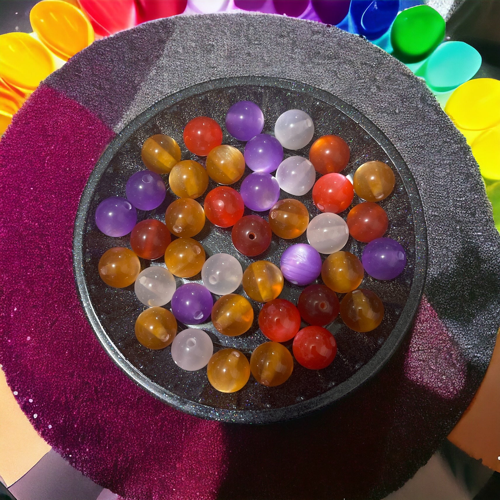 Cat Eye Bead Mixes (Several)