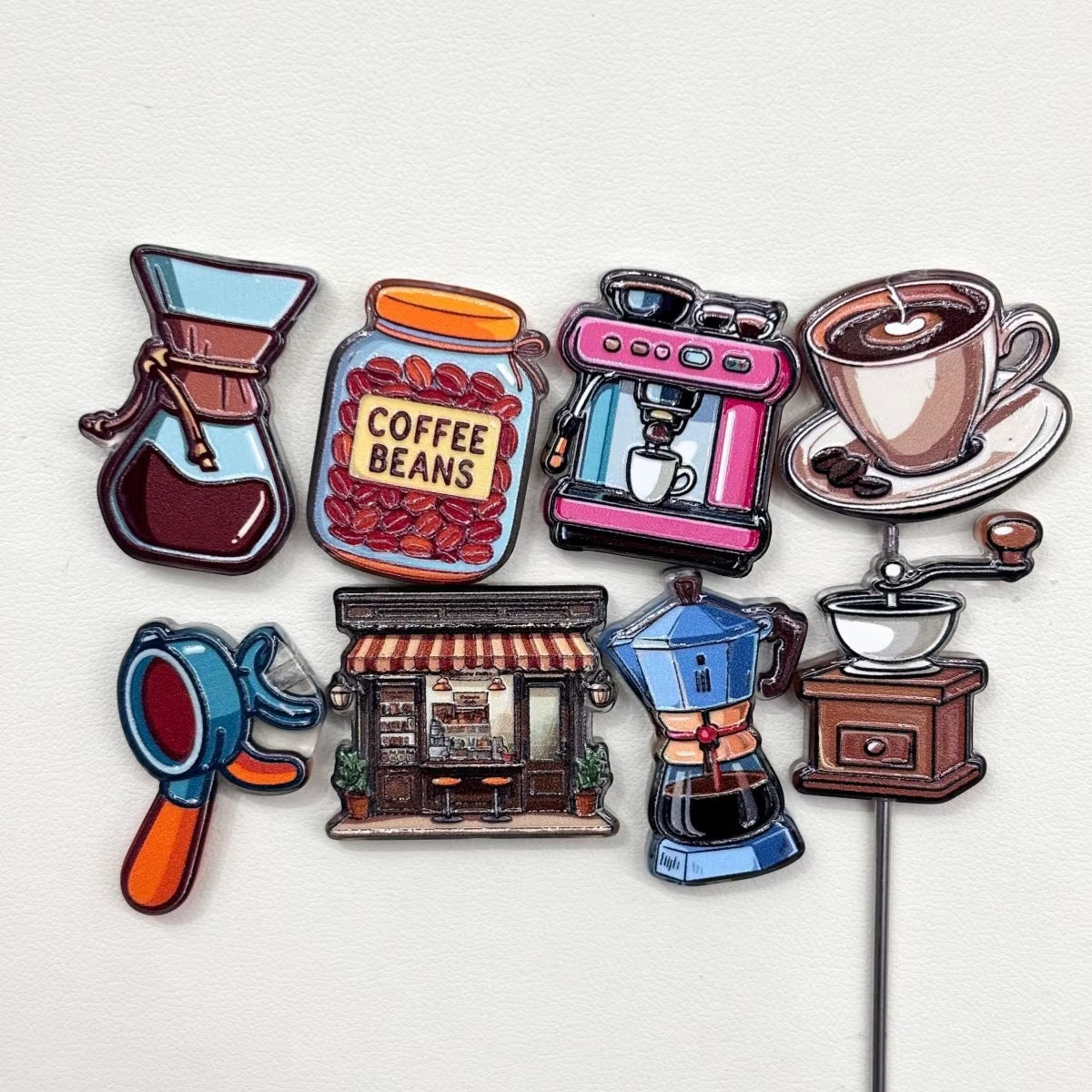 Coffee Acrylic Focal Mix-