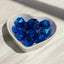 16mm Metalic Hexagon Beads Single Color