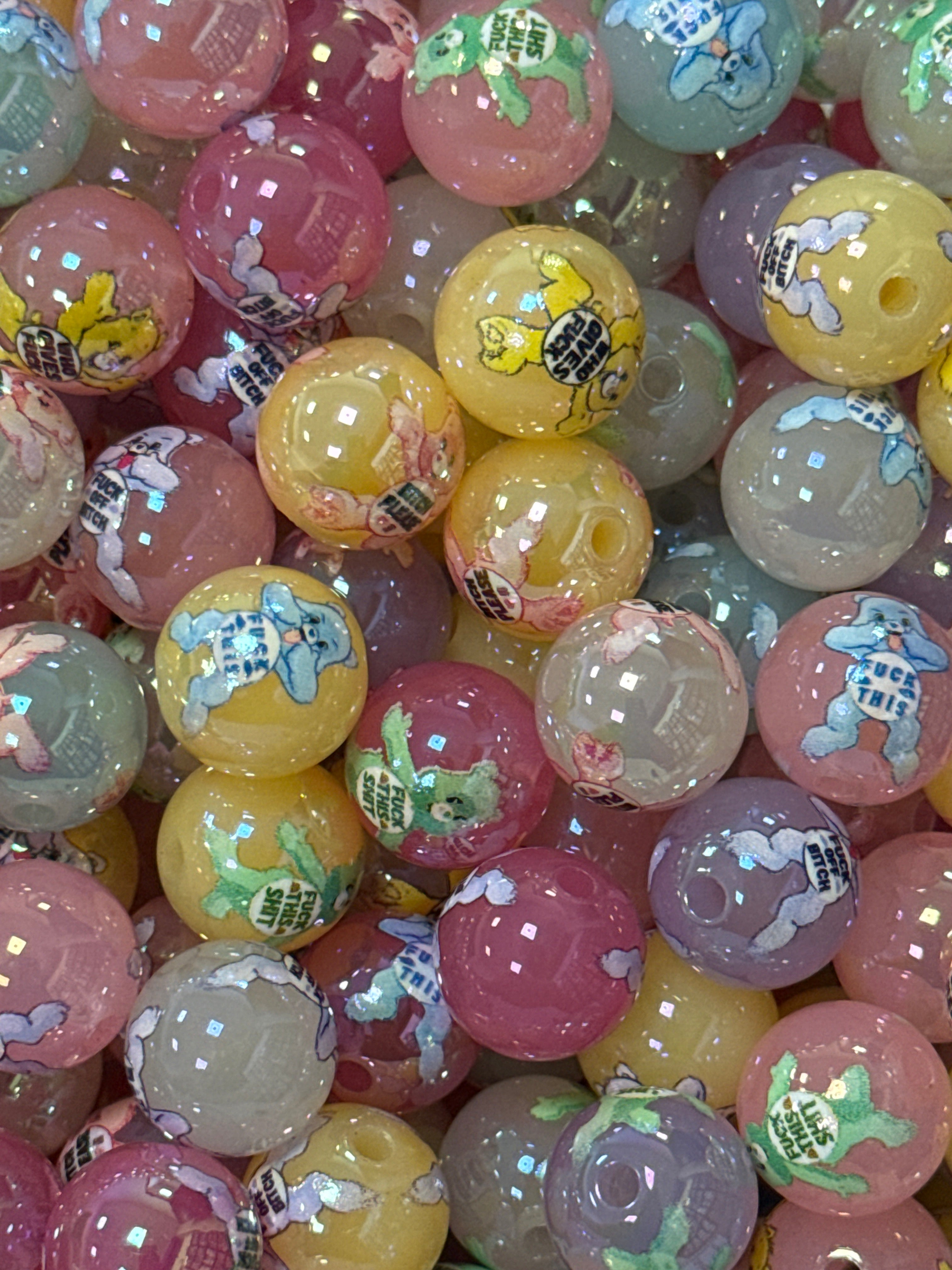 16mm Potty Mouth Bears Mix-H17 Secondary image