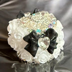 16mm Bow and Roses Fancy Beads-U17