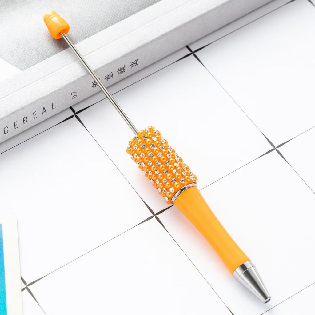 Pearl Rhinestone Beadable Pens