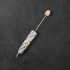 Diagonal Rectangle Square Rhinestone Beadable Pens