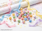 18mm Candy Lollypop Charm and AB Rhinestone Beads (5pcs)