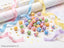 18mm Candy Lollypop Charm and AB Rhinestone Beads (5pcs)