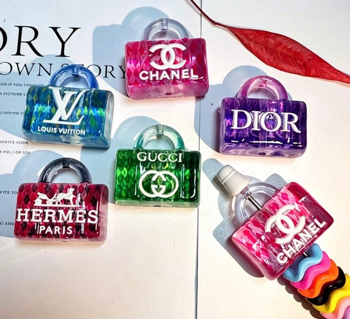 Clear Brandname Handbag Acrylic Focal-💕