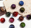 16mm Animal Print Beads Mix-L12