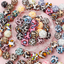 14mm Animal Print Silicone Beads-W12