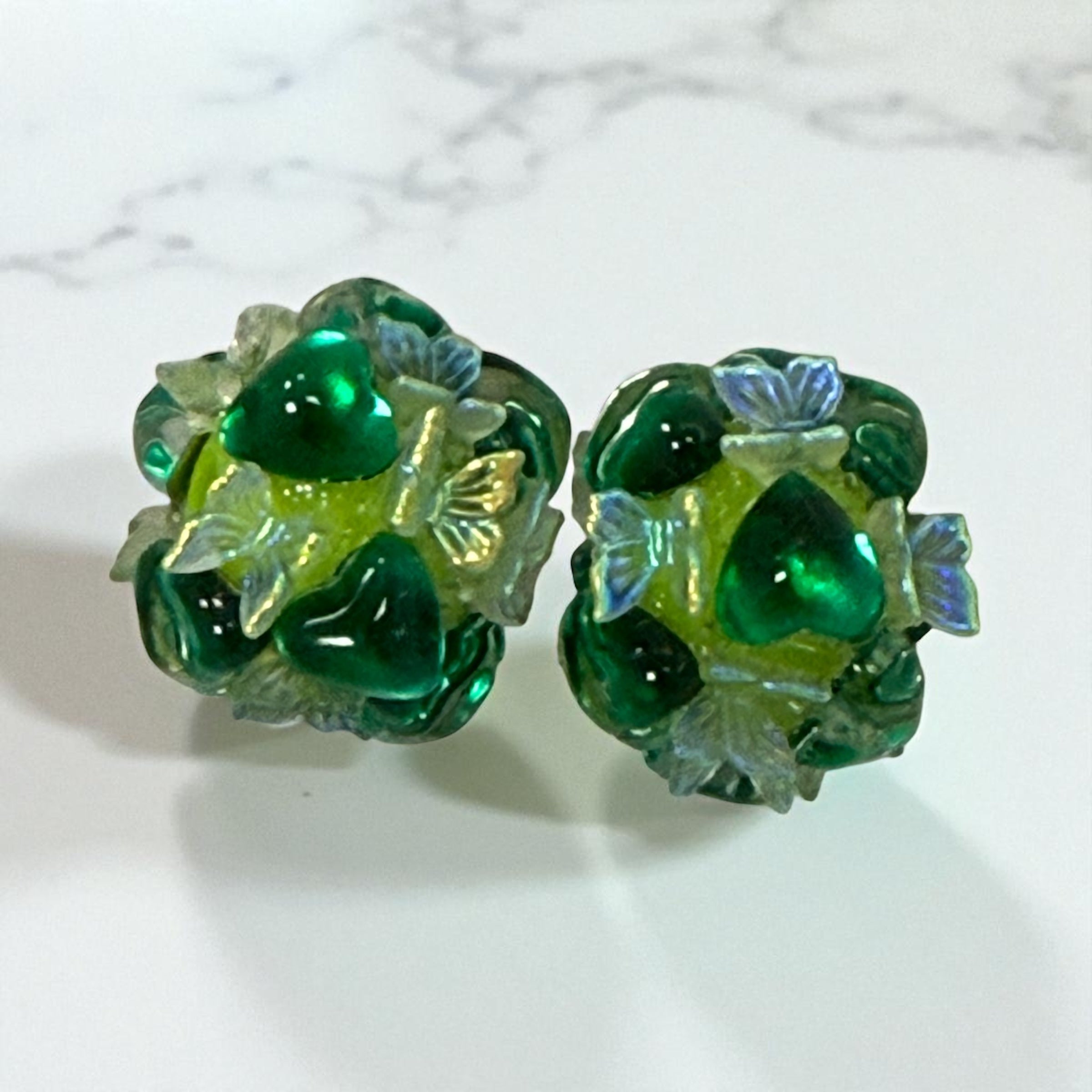 18mm Butterfly and Heart Fancy Beadd
