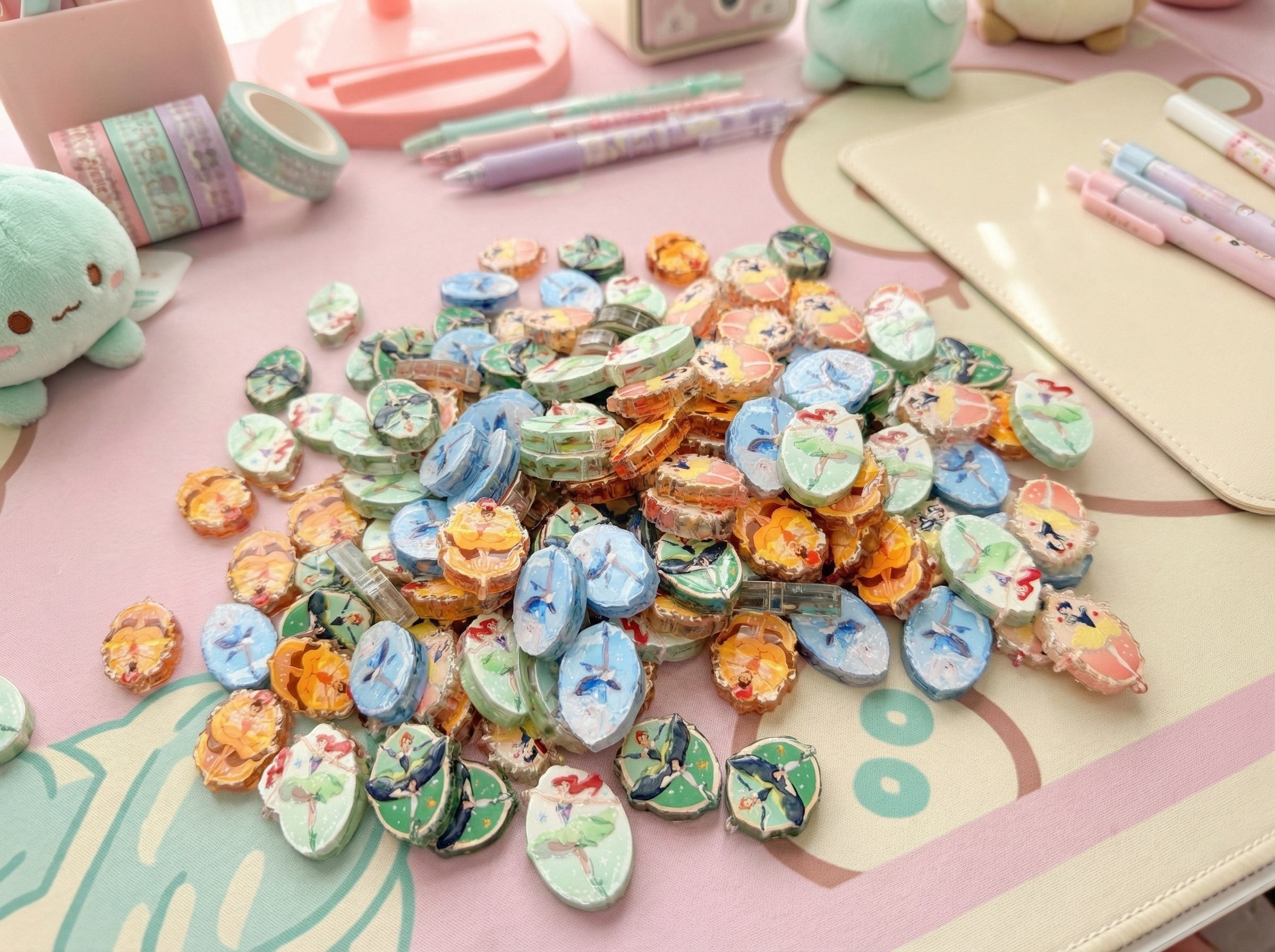 Ballet Princess Focal Acrylic Beads Secondary image