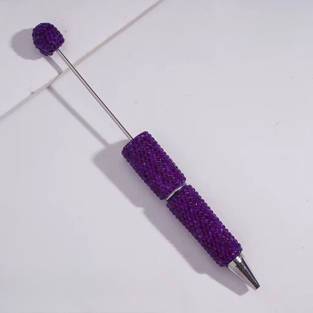 Clay Rhinestone Bright Colored Beadable Pens