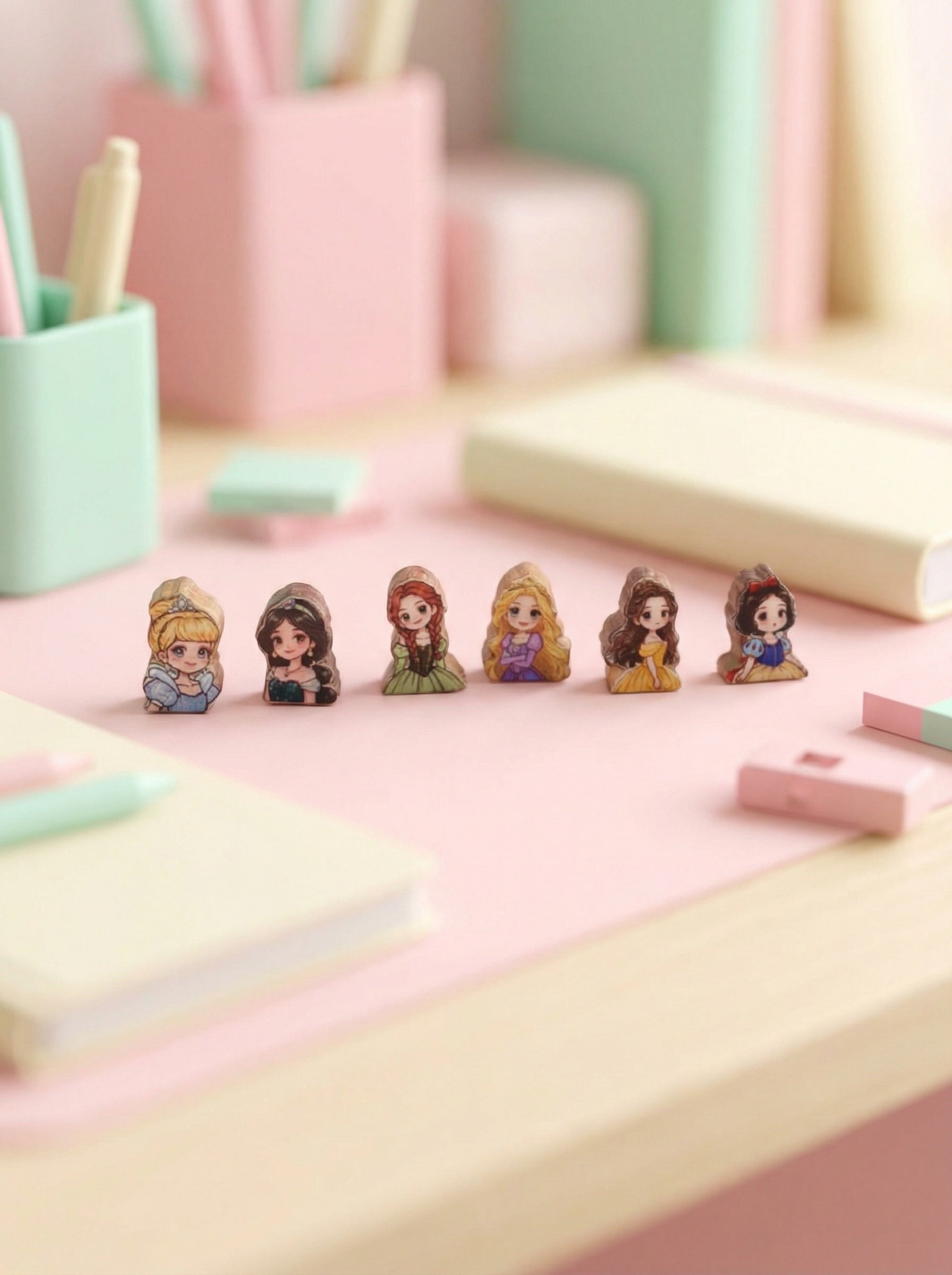 Princess Mix Focal Acrylic Beads Main image