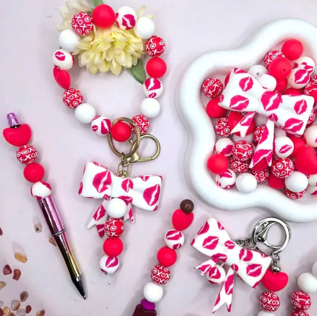 Silicone Bows (Patterned)