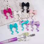 Cute Bow Silicone Focal Bead
