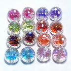 16mm AB Double Layer Disco Clear Beads Mix-N3