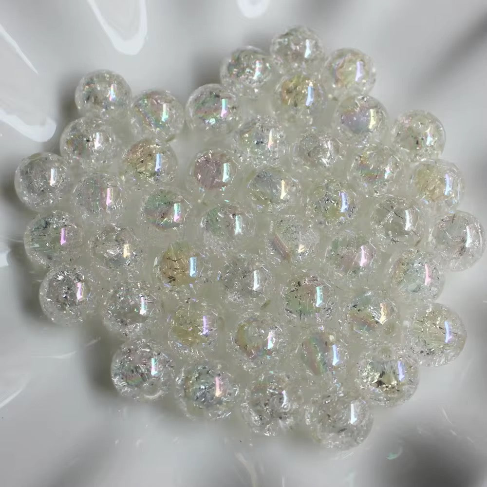 16mm  Crackle Beads (Sigle Colors)