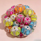 20mm Neon Waterdrop Rhinestone Fancy Beads (5pcs)-T9