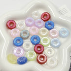 16mm Shimmer Cat-Eye Circle Beads-💋