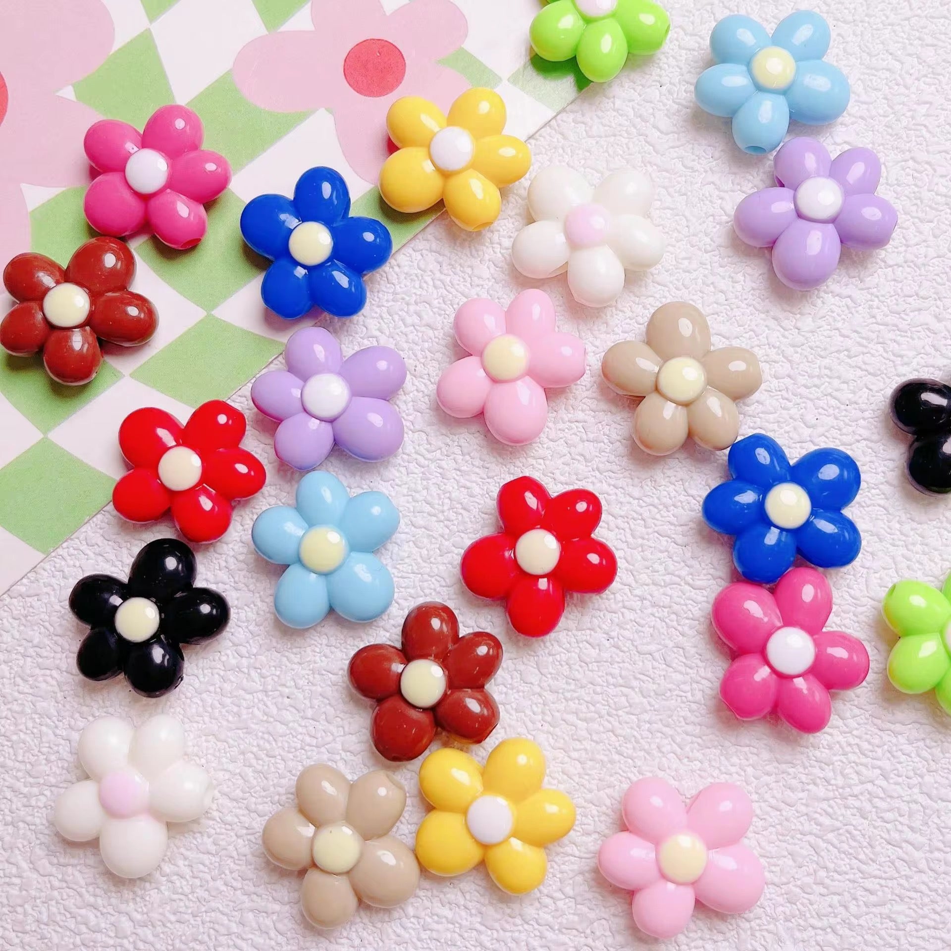 16mm Flower Power Bead Mix (20 pieces) Main image
