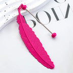 Feather Beadable Bookmark