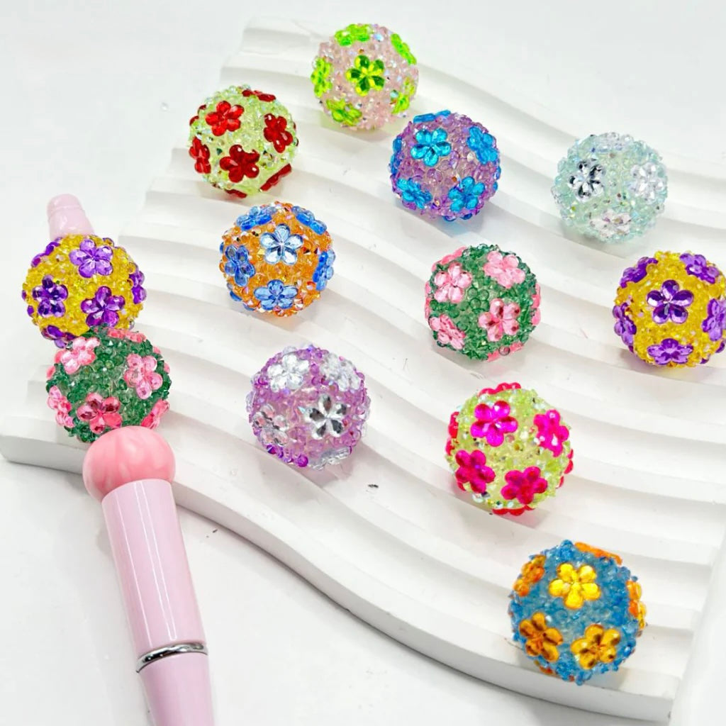20mm Daisy Sugar Brights Beads (5pcs) Main image
