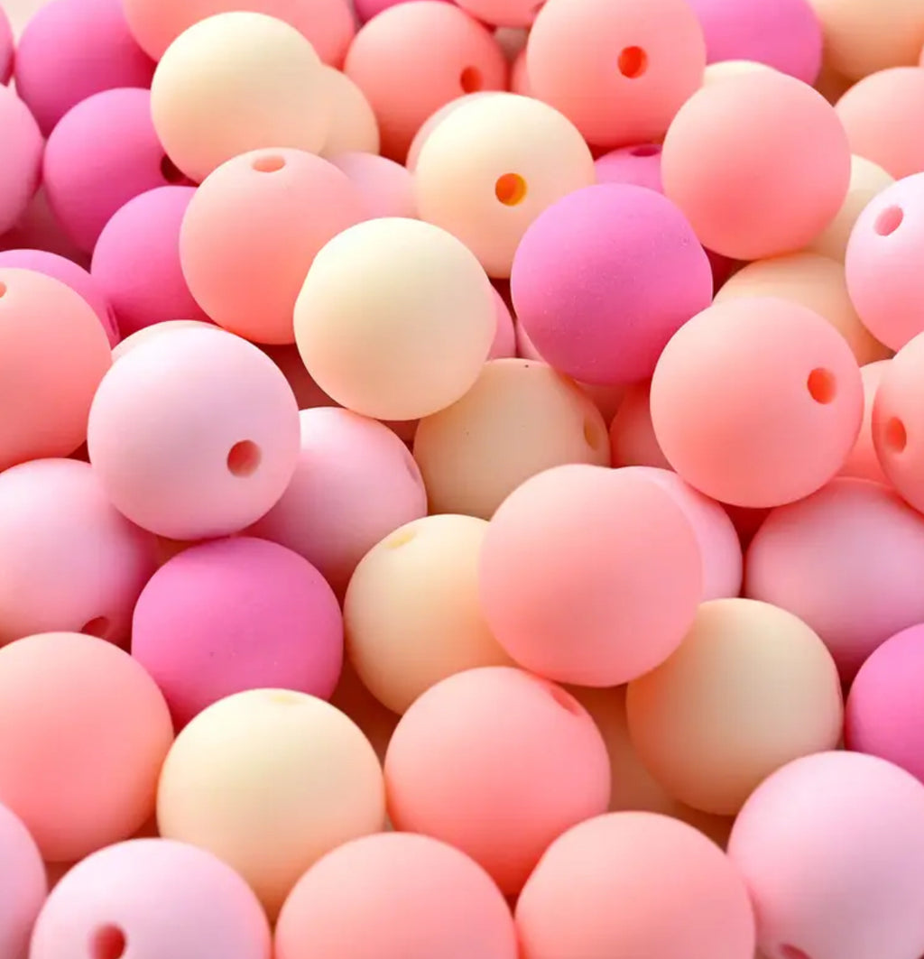 14mm Matte Beads Mix (Several Mixes)