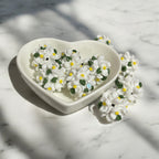 16mm Fancy Flowers and Stone Beads