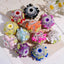 20mm  Tulip Flower Bouquet Fancy Beads (5pcs)