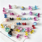 Colorful Metal Bow Bead Caps (10pcs)