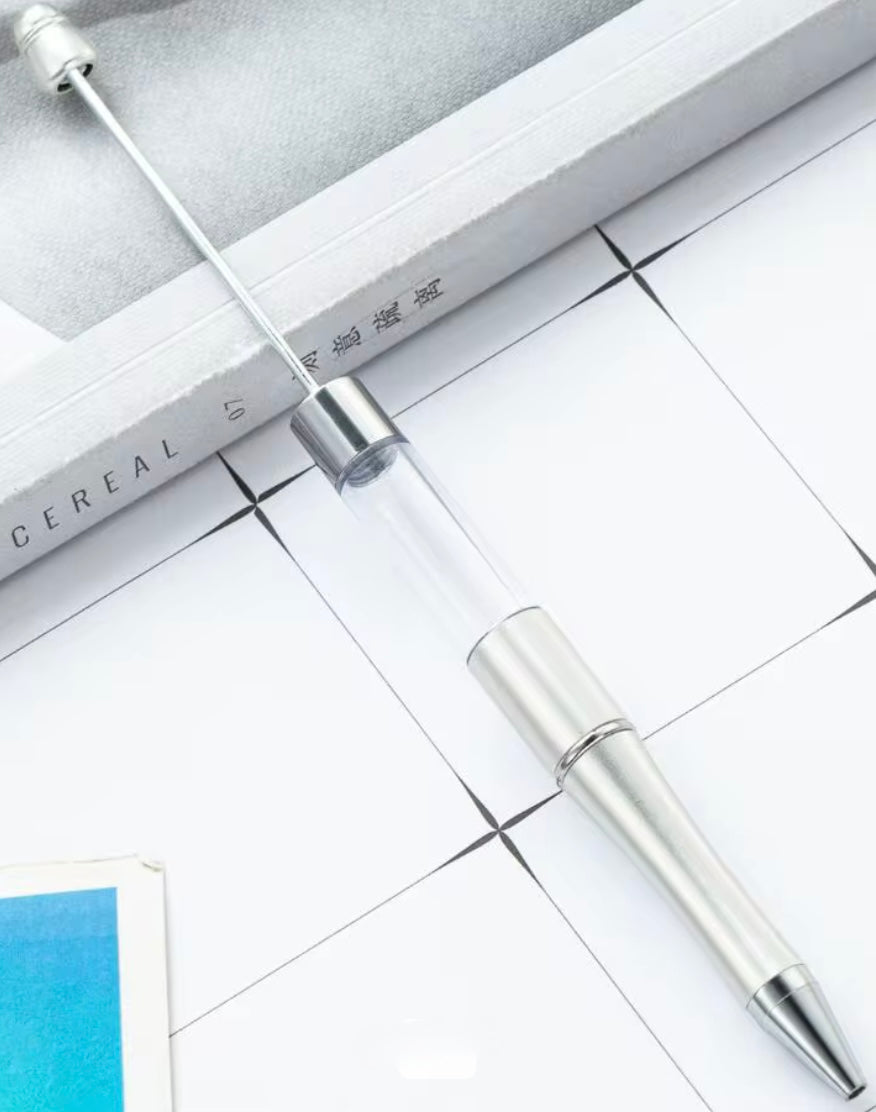 Shaker/Snowglobe beadable pens (Style 2)