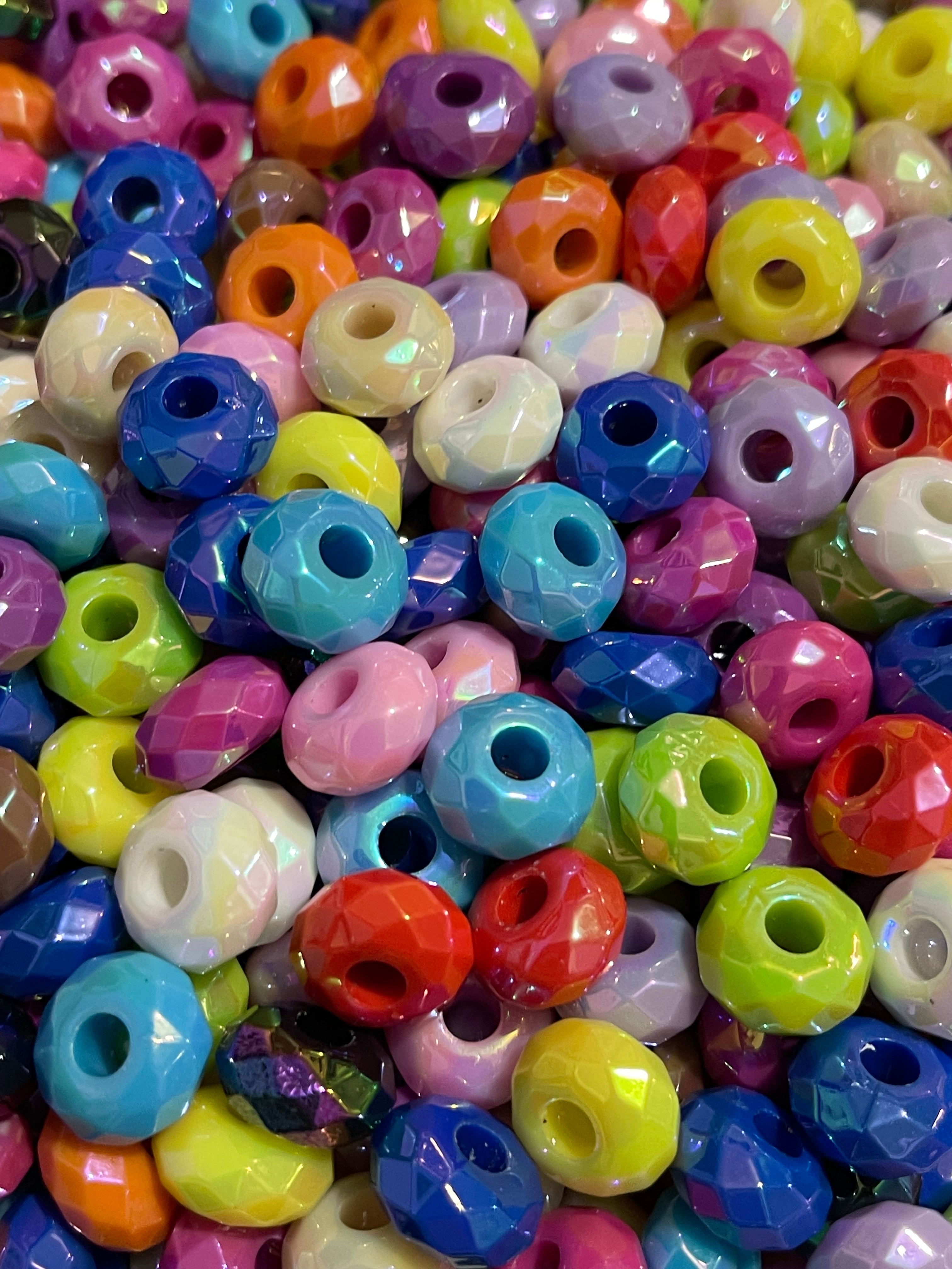Faceted Bright Colors Spacer MIx Main image