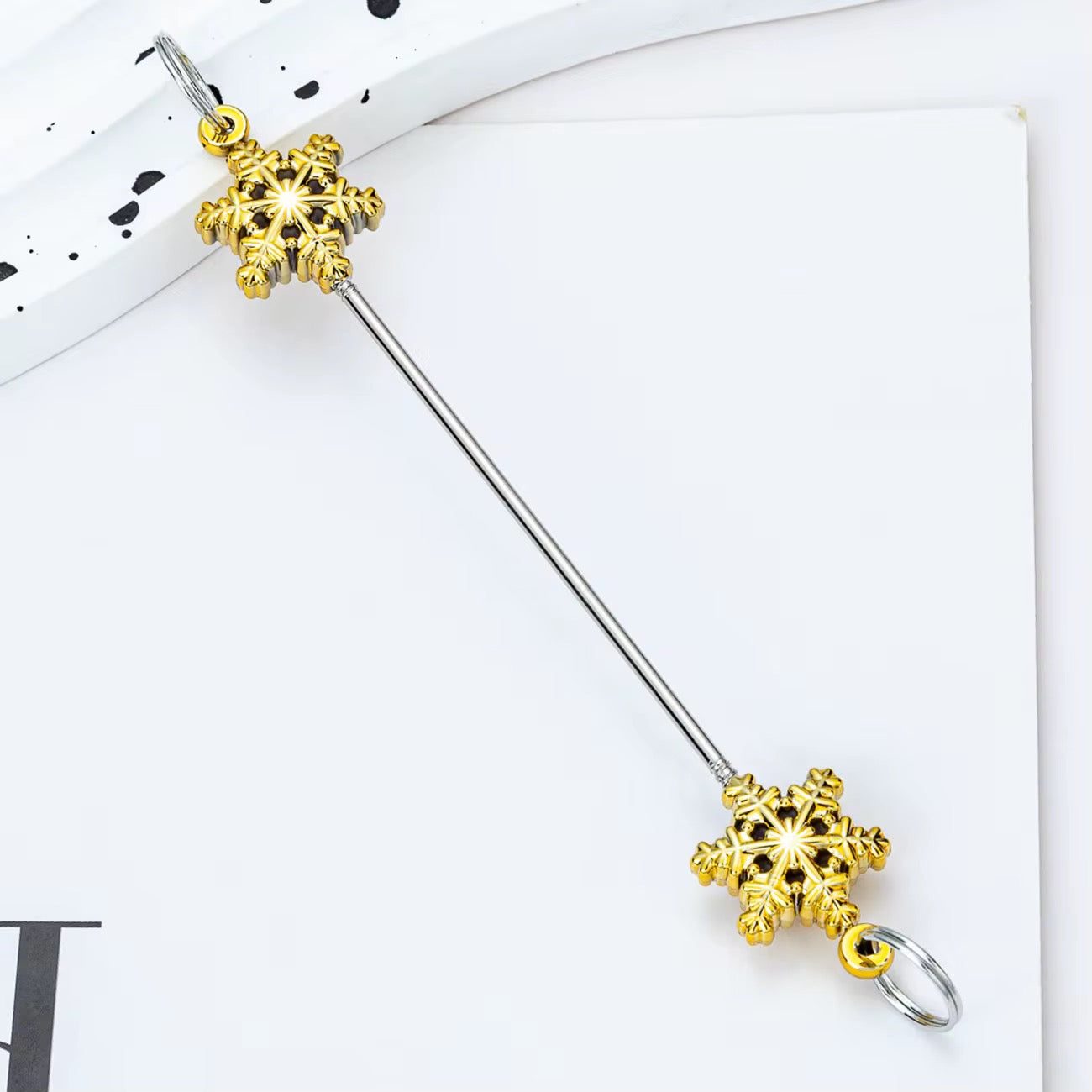 Beadable Snowflake Attachments