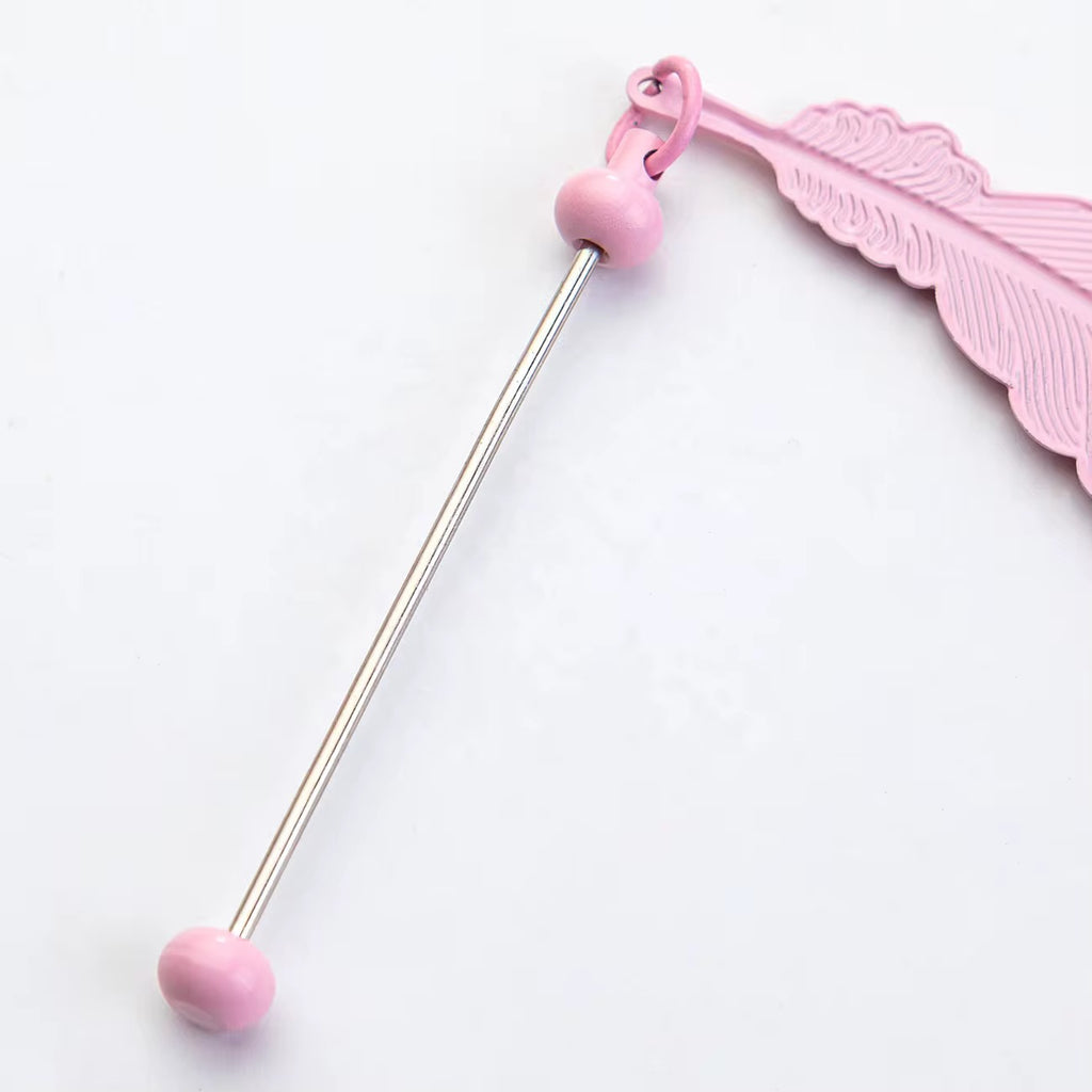 Feather Beadable Bookmark