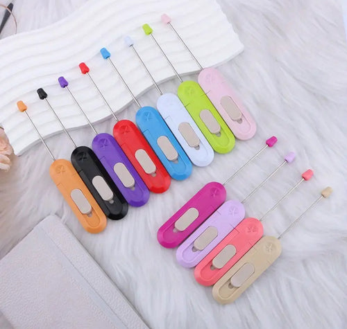 Rounded Beadable Auto Retractable Box Cutter