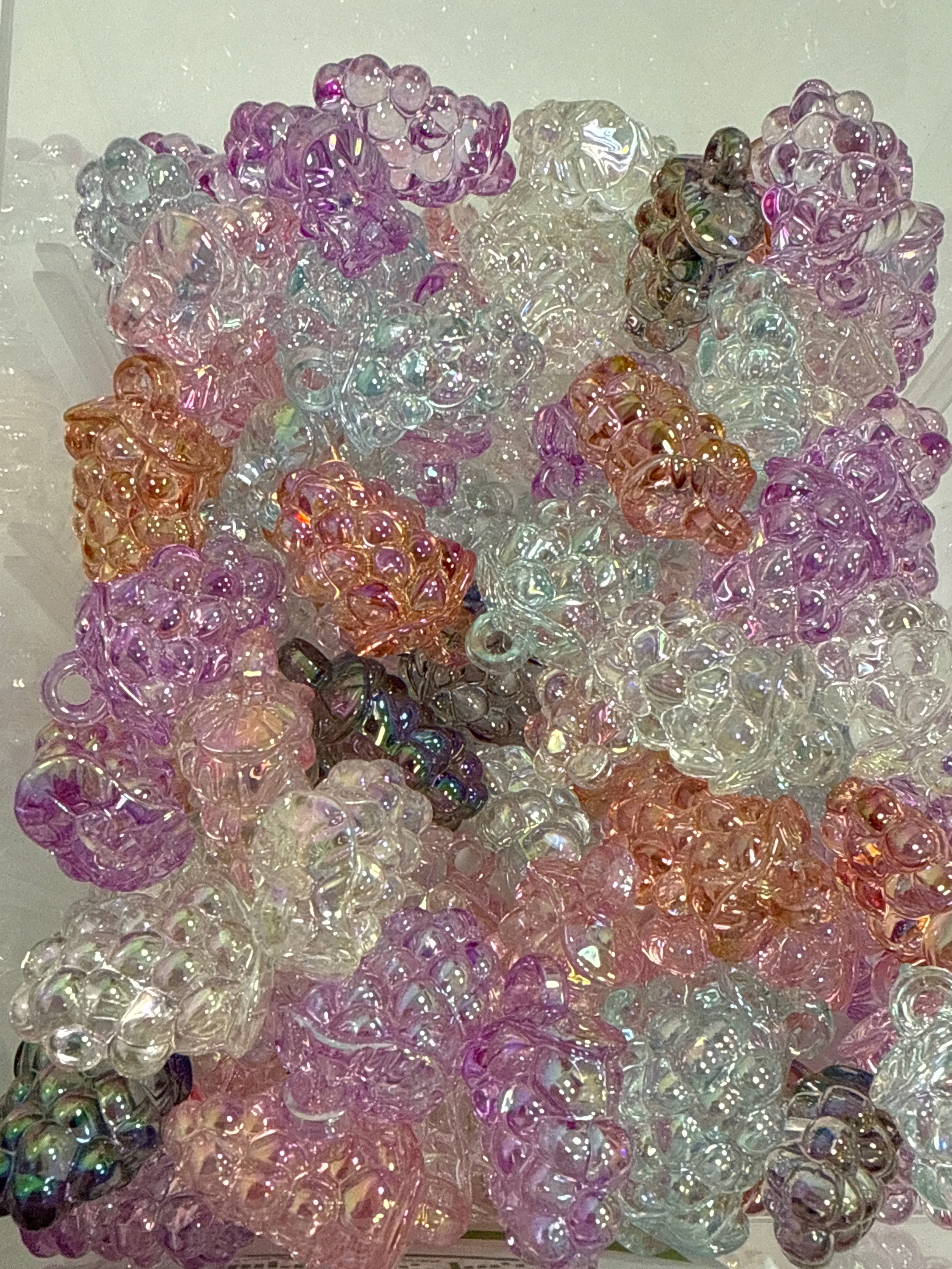 Grape Bunch Pendant Bead Mix -F2 Main image