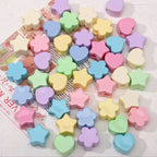 Wide Hole Shape Mix Beads (10pcs)