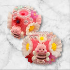 20mm Bee and Daisy Flowers Beads-Q2