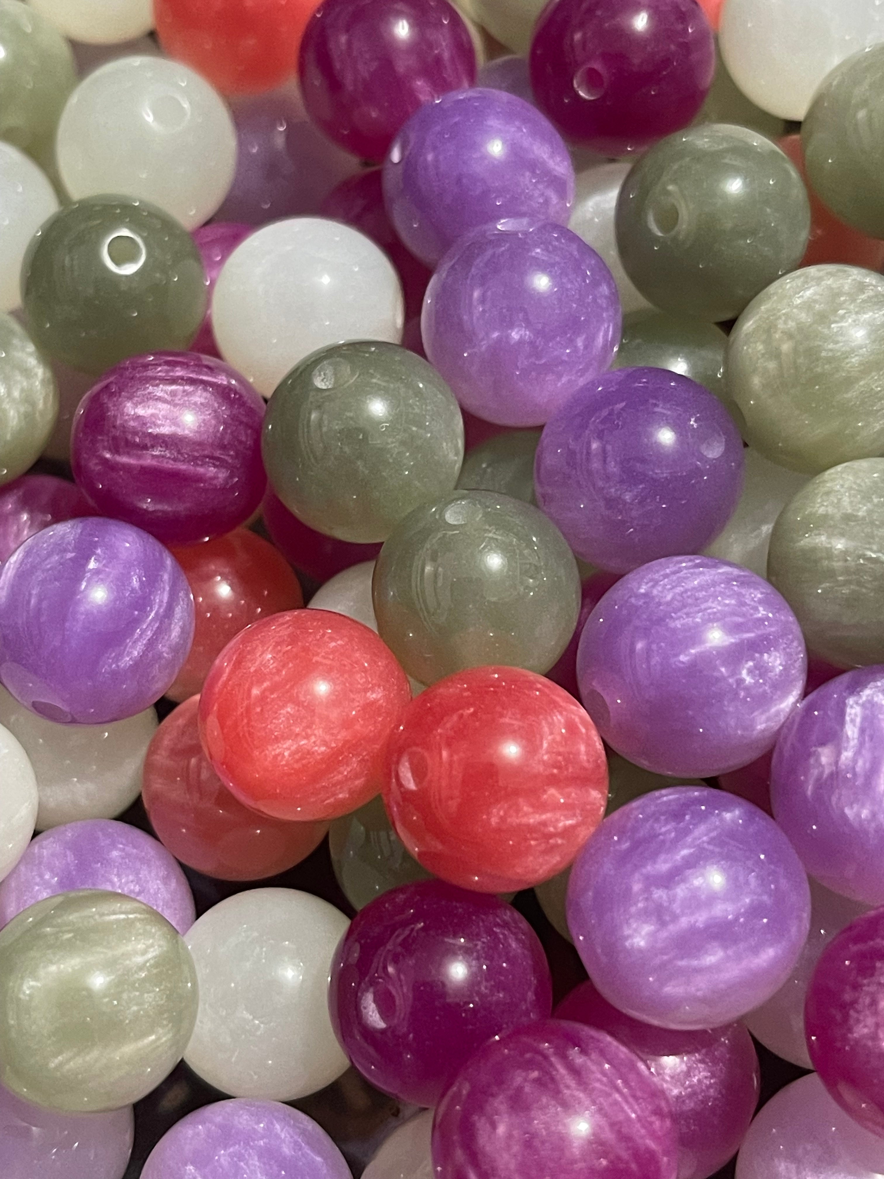 8mm UV Colorchanging Luminous Beads Mix