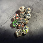 18mm Horror Character and AB Rhinestone Sugar Beads (5pcs)