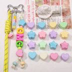 Wide Hole Shape Mix Beads (10pcs)