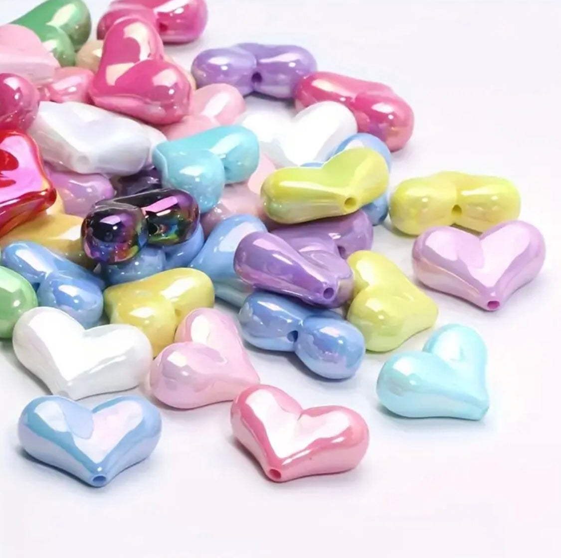 Heart Beads Mix-P21 Main image
