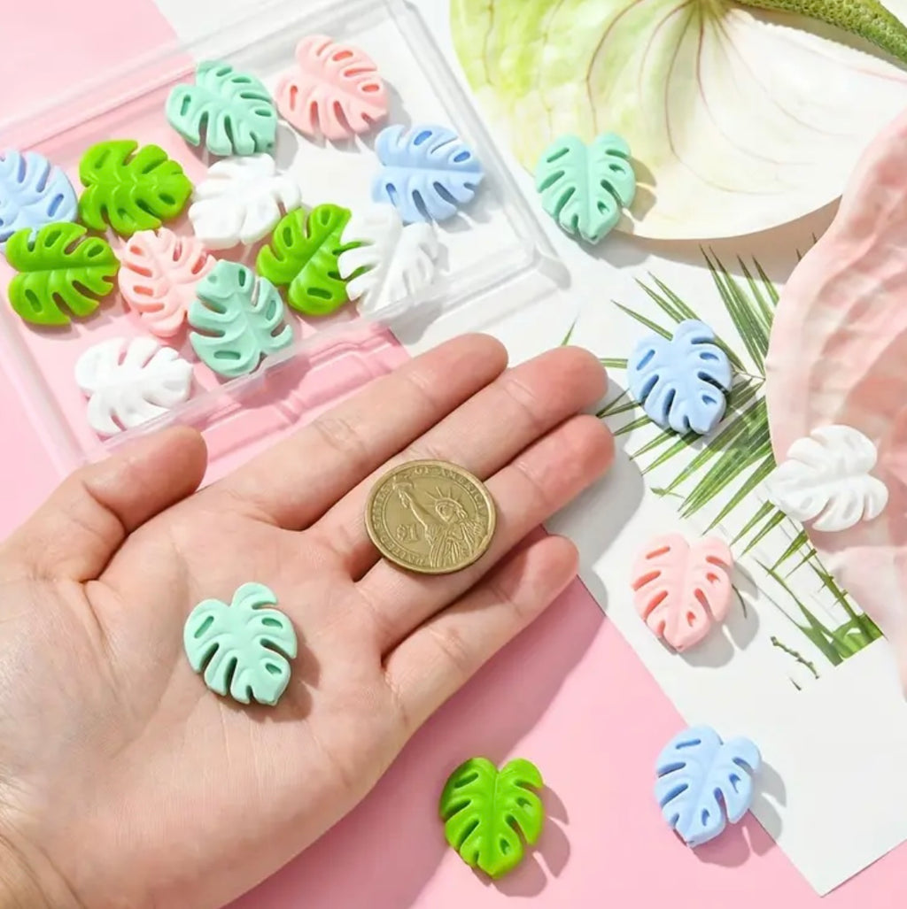 Monstera Leaf Silicone Focal