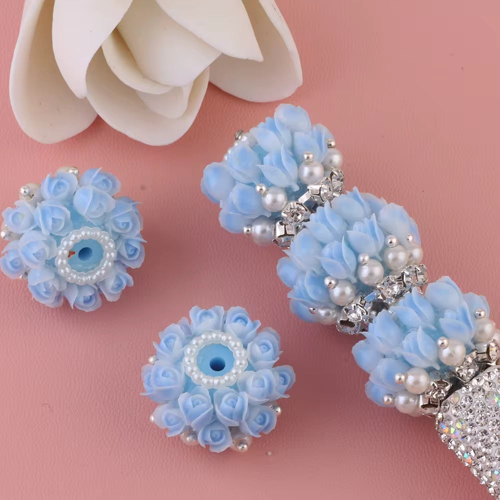 16mm Tulip Bouquet Fancy Beads-T22